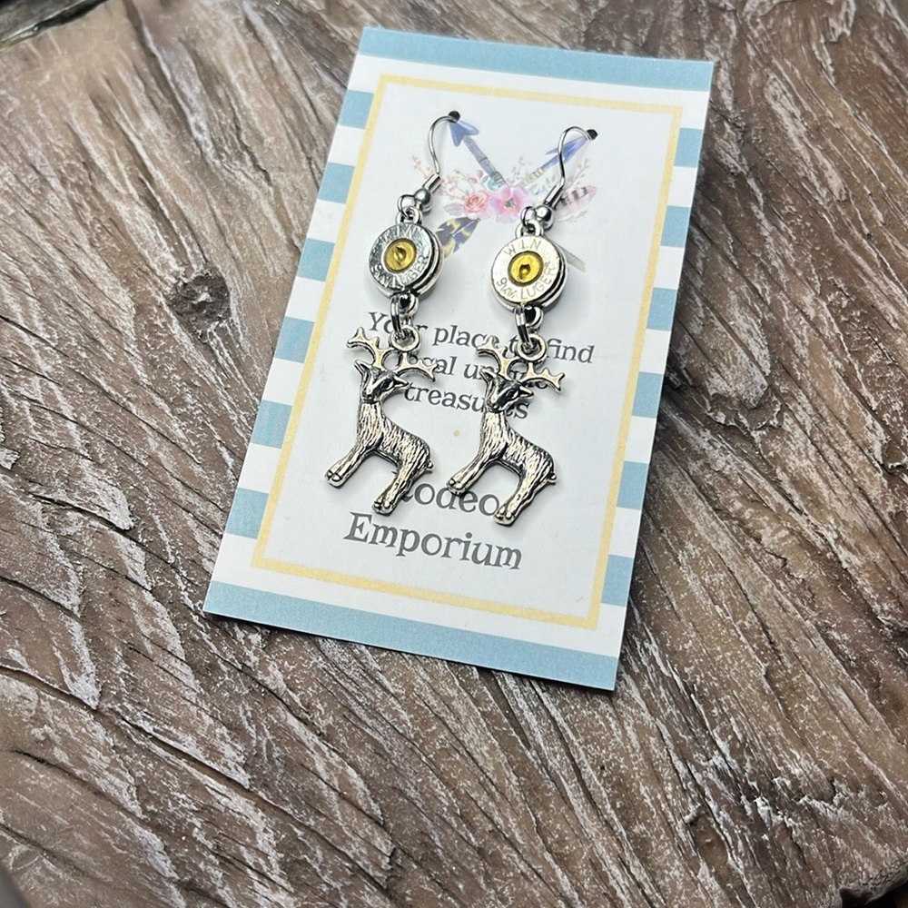 Bullet Dangly Cowgirl Collection Earrings